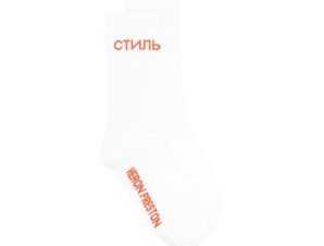 Ανδρικό Λευκό СТИЛЬ Long Socks/White HERON PRESTON