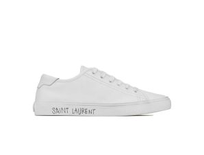 Ανδρικό Λευκό Malibu Sneakers In White SAINT LAURENT